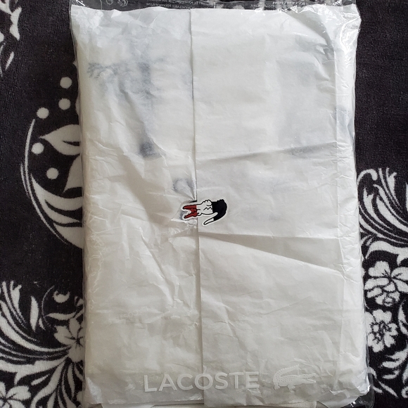 LACOSTE Drawstring-Collar Herbal-Print Sweatshirt - Picture 9 of 13